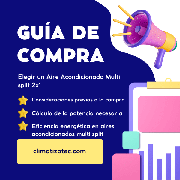 Guía de Compra: Cómo Elegir un Aire Acondicionado Multi split 2×1