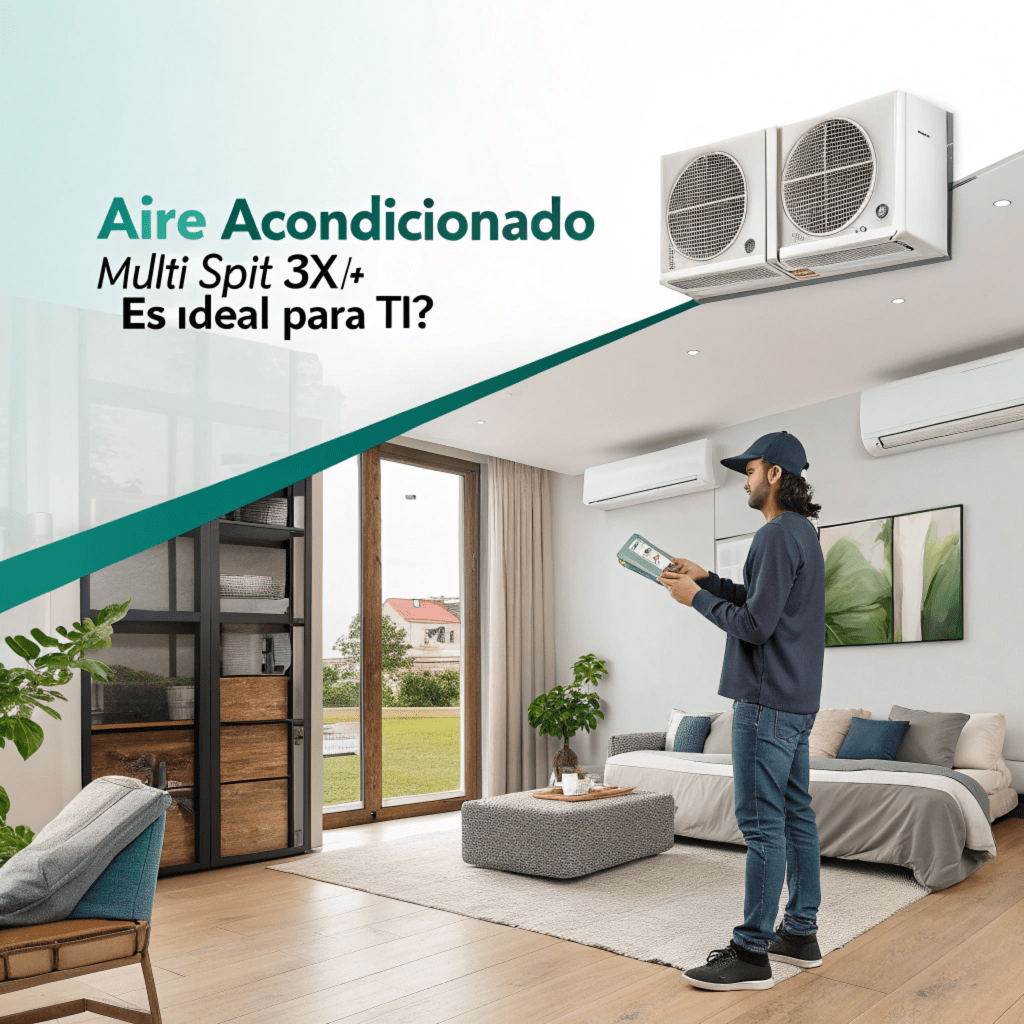 Aire Acondicionado Multi split 3×1: ¿Es Ideal para Ti?