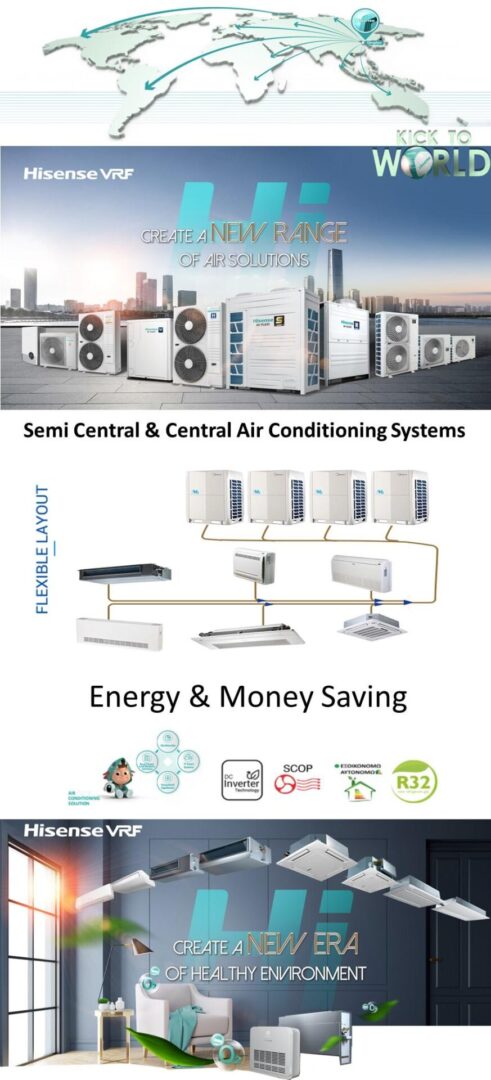 Hisense HVAC exhibe sus novedades en soluciones de climatización y sostenibilidad en Efintec 2024 – Marrón y Blanco – Revista de electrodomésticos, electrónica de consumo y nuevas tecnologías